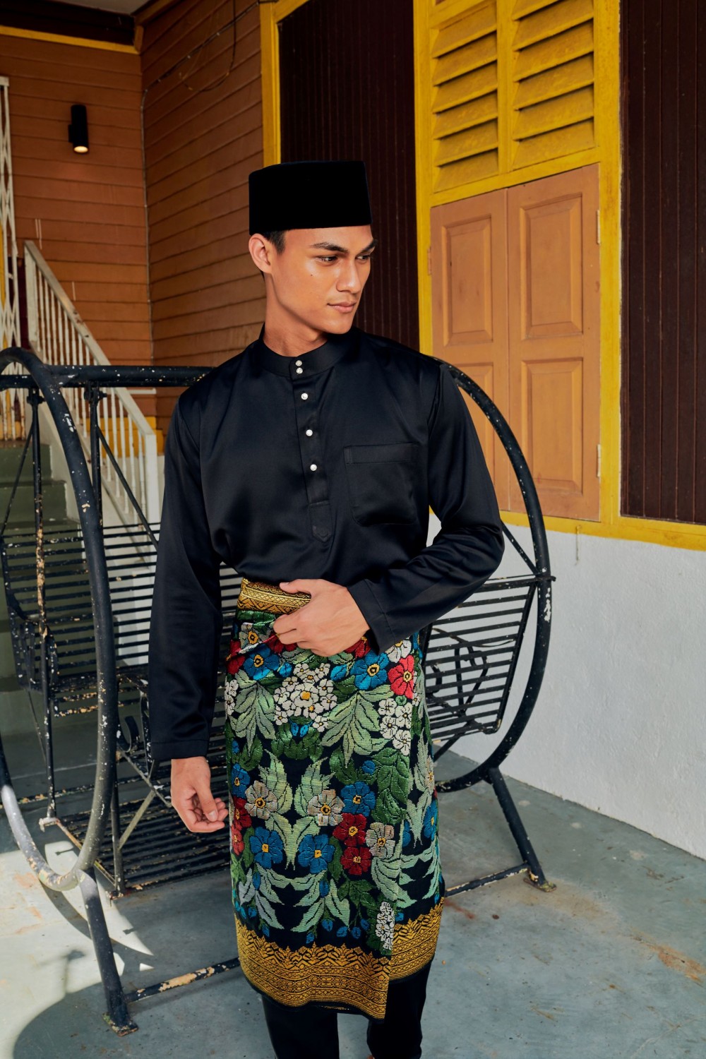Musa Baju Melayu - Black